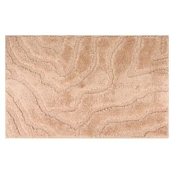 1 pc Bathroom Rug, Non Slip Soft Absorbent Mat, Rubber Backing Rugs for Shower Floor