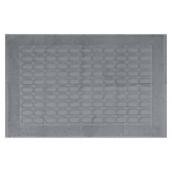 1 pc Lightweight Textured Bath Mat Hotel Reversible Water Absorbent Rug Shower Foot Carpet 16" x 24"