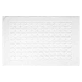 1 pc Lightweight Textured Bath Mat Hotel Reversible Water Absorbent Rug Shower Foot Carpet 16" x 24"
