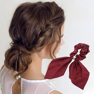 Elegant Solid Scrunchies 1 Pc