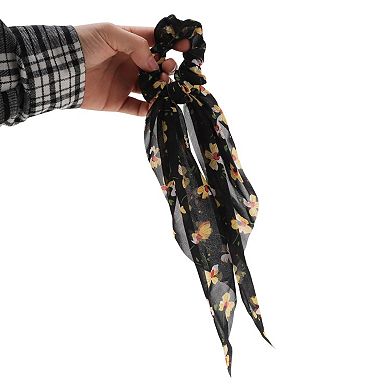 Fashion Butterfly Pattern Hair Scrunchies Hair Ties 1 Pc