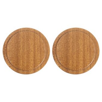 2 pc Wooden Cup Lid 3.07 Inch, Wooden Coffee Mug Lids Tea Glass Cup Cover Sealed Lid