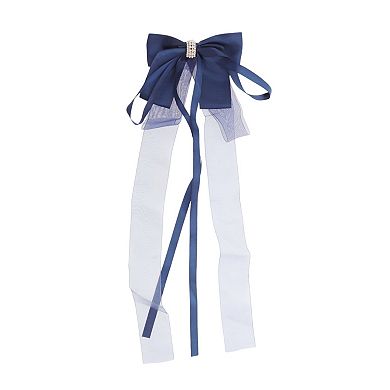 Fashion Bow Ribbon Hair Clips Hairdo Clip 1 Pc