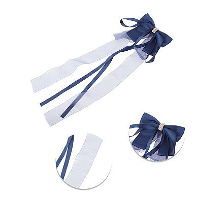 Fashion Bow Ribbon Hair Clips Hairdo Clip 1 Pc