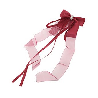 Fashion Bow Ribbon Hair Clips Hairdo Clip 1 pc