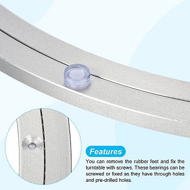 Aluminium Lazy Susan Turntable Bearing, 20 Inch Round Rotating Bearing Turntable Base