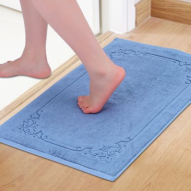 1Pcs Bath Mat for Bathroom, Absorbent Floor Mats Quick Dry Towel for Hotel Spa Shower Bathtub Rug