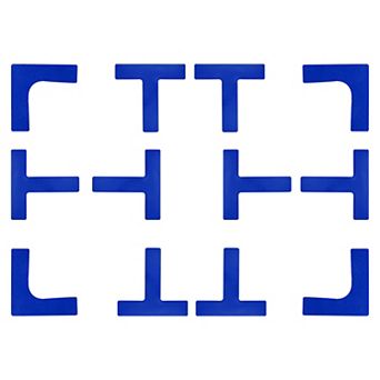 Court Line Marker Set, Pickleball Court Marking Kit Pickleball Lines Throw Down Markers