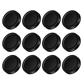 Mason Jar Lids, 70mm/2.76" Wide Mouth Tin Plate Caps Leak Proof for Canning Jars Kitchen Storage