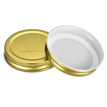 Mason Jar Lids, 12 pc Tinplate Canning Lids Regular Mouth Leak Proof Fits Storage Jars
