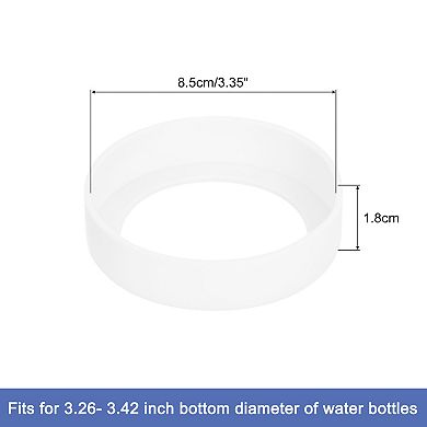 Water Bottle Boot, Protective Silicone Boot Sleeve Non Slip Bottom Cover Bumper for Water Bottles