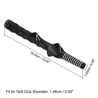Golf Club Training Grip 2 Pack Left Handed Teaching Practice Swing Non-Slip Auxiliary Aid Correction