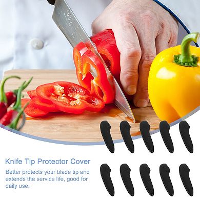 Blade Knife Tip Protector Cover Plastic Knife Guard Sleeves Knife Blade Tip Sleeve Cover