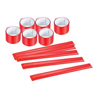 Reflective Bands, 12 pc High Visibility Reflective Arm Wrist Ankle Band Safety Reflector Strips