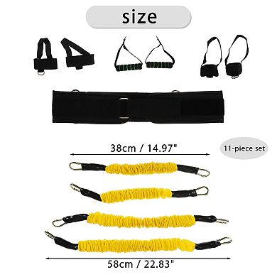 Strength Resistance Bands Set, Resistance Bands Training Set, Weight Range 100LBS