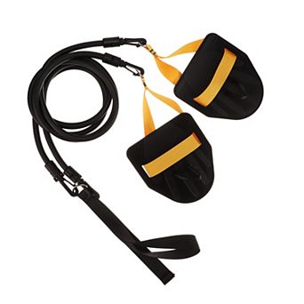 Swimming Arm Strength Training, Swimming Training Equipment Dry Land Cord, Black