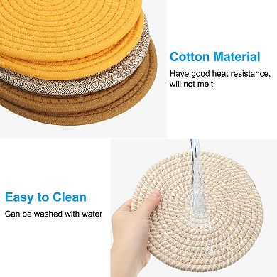 Trivets for Hot Dishes Trivet Mat for Hot Pots and Pans Hot Pads Pot Holders for Table Counter
