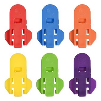 Manual Easy Can Opener, 6 Pack Aluminum Beverage Can Cover Protector, Plastic Can Openers