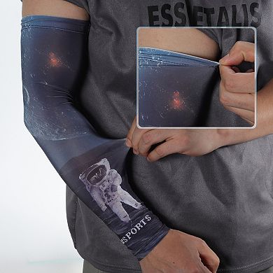 Sun Protection Arm Sleeves for Outdoor Gray 1 Pair