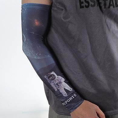 Sun Protection Arm Sleeves for Outdoor Gray 1 Pair