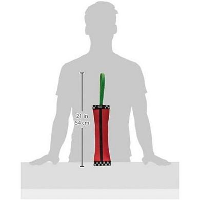 Katie's Bumpers Sqwuggie Firehouse Dog Toy, Super 13"