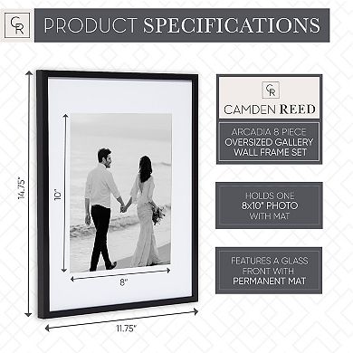 Camden Reed Arcadia 8-Piece Oversized Gallery Wall Frame Set