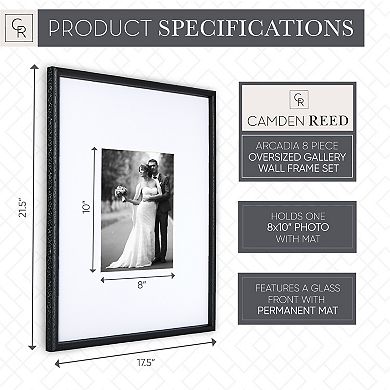 Camden Reed Arcadia 8-Piece Large Oversized Gallery Wall Frame Set