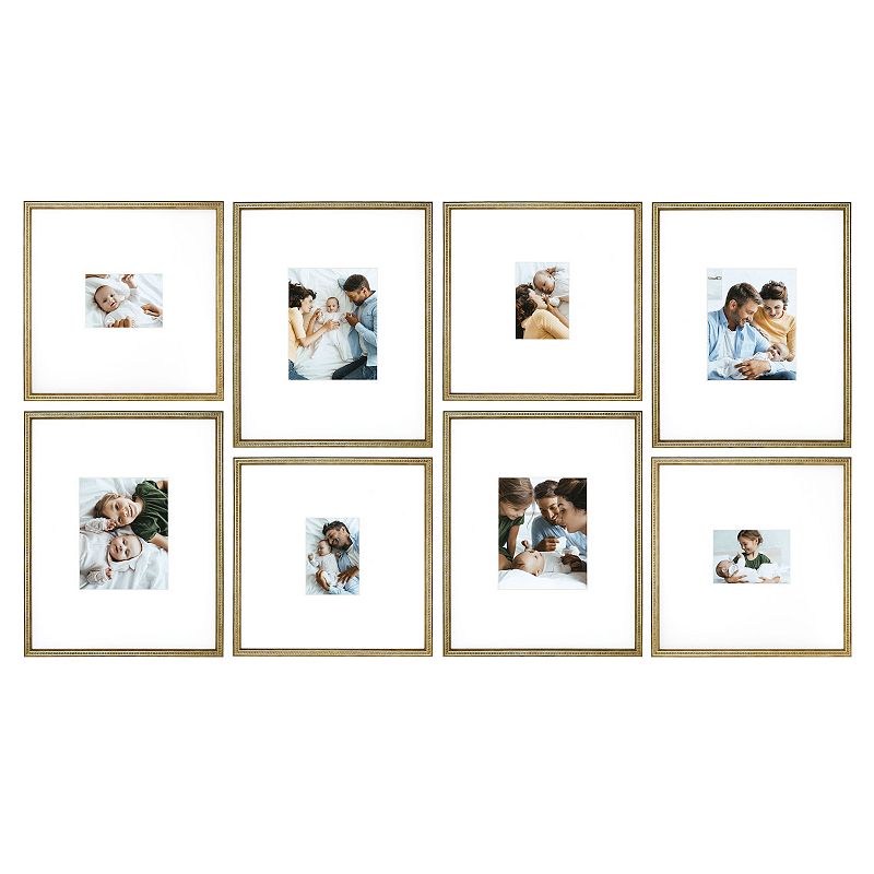 AP版 加藤ますみ 「ここからさきとそこからさき」 版画 インテリア Camden Reed Arcadia 8-Piece Brass Molding Oversized Gallery Wall