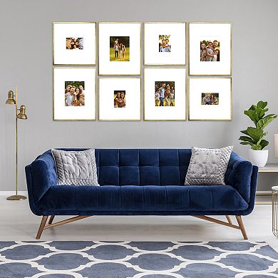Camden Reed Arcadia 8-Piece Bronze Finish Oversized Gallery Wall Frame Set