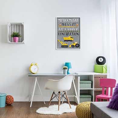 Stupell Home Decor Construction Kid's Room Sign