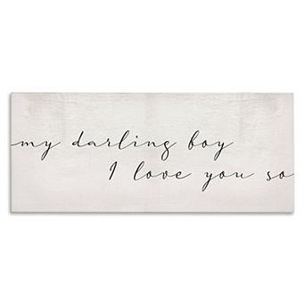 Stupell Home Decor My Darling Boy Wall Art