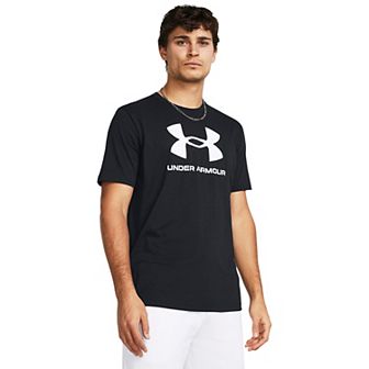 Big & Tall Under Armour Logo Short Sleeve Tee