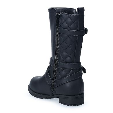 Jumping Beans® Hellan Toddler Girls Quilted Riding Boots