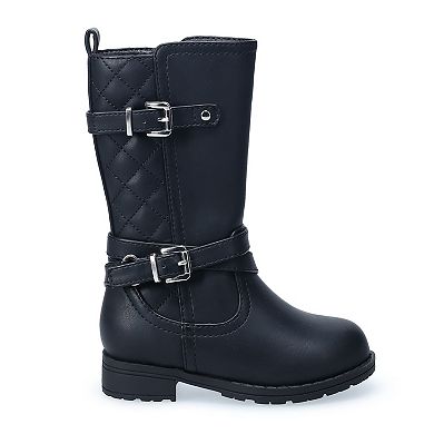 Jumping Beans® Hellan Toddler Girls Quilted Riding Boots