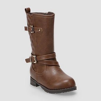 Jumping Beans® Hellan Toddler Girls Quilted Riding Boots