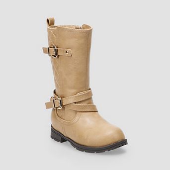 Jumping Beans® Hellan Toddler Girls Quilted Riding Boots