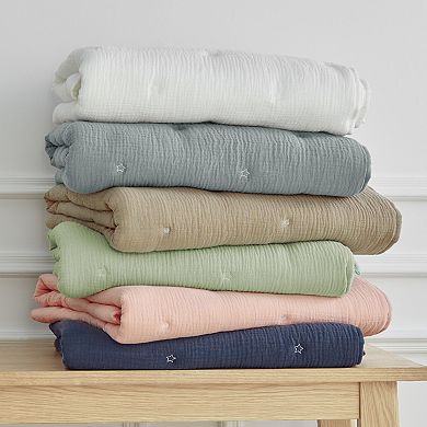 Levtex Baby Cloud Muslin Cocoa/Beige 5-pc. Bedding Set