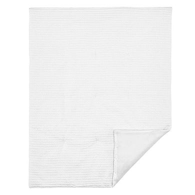 Levtex Baby Mills Waffle White 4-pc. Baby Crib Bedding