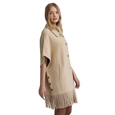 Women's NVLT Mink Eyelash Short Fringe Coatigan