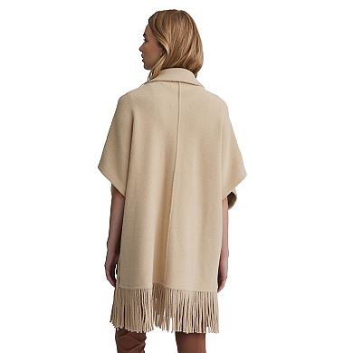 Women's NVLT Mink Eyelash Short Fringe Coatigan