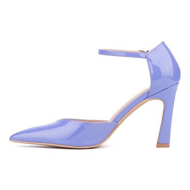 New York & Company Xaria Women's Ankle Strap Heels