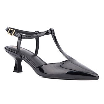 New York & Company Vina Women's Ankle Strap Heels