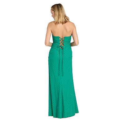 Juniors' Morgan and Co Long Detachable Straps Bodycon Knit Dress