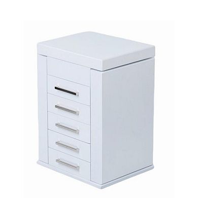 Elegant Modern 5-Drawer Jewelry Box