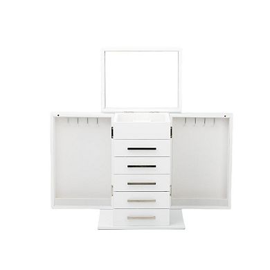 Elegant Modern 5-Drawer Jewelry Box
