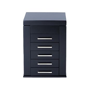 Elegant Modern 5-Drawer Jewelry Box