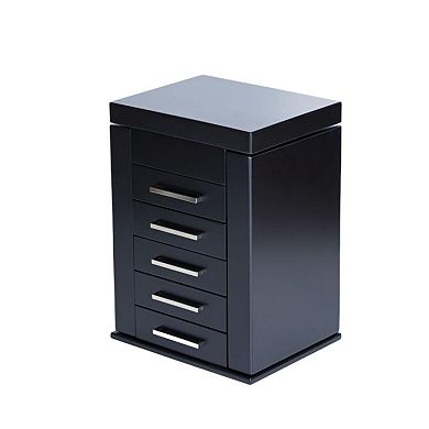 Elegant Modern 5-Drawer Jewelry Box