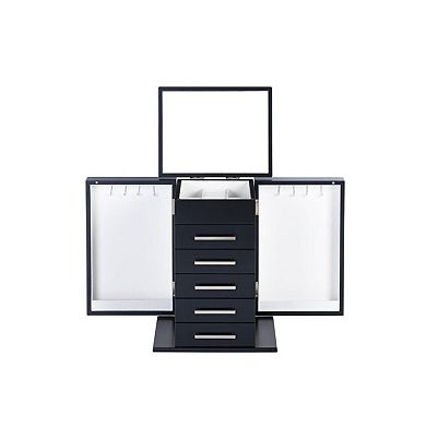 Elegant Modern 5-Drawer Jewelry Box