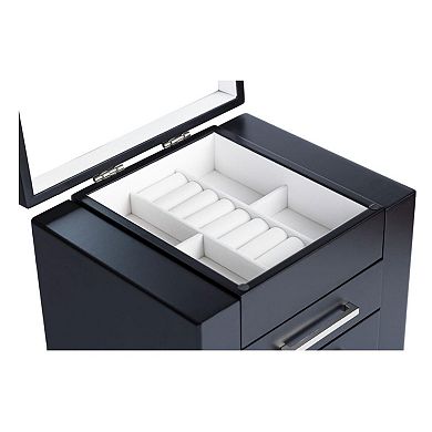 Elegant Modern 5-Drawer Jewelry Box
