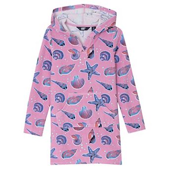 Toddler & Girls 4-20 Lands' End Long Sleeve Hooded Terry Cloth Swimsuit Cover-Up